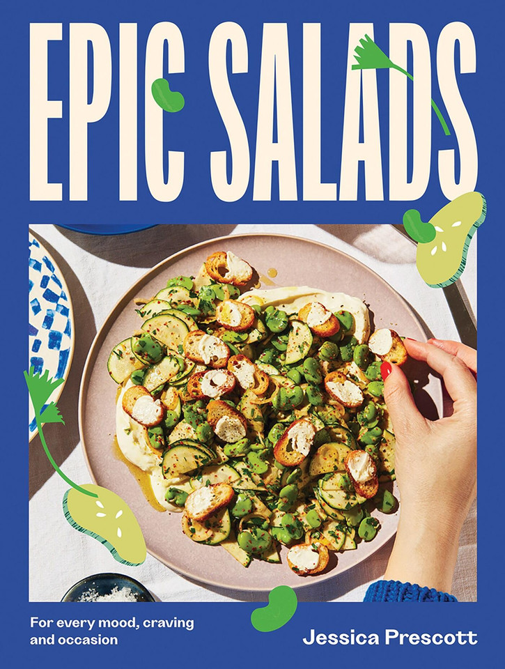 Epic Salads: For Every Mood, Craving and Occasion book cover by Jessica Prescott