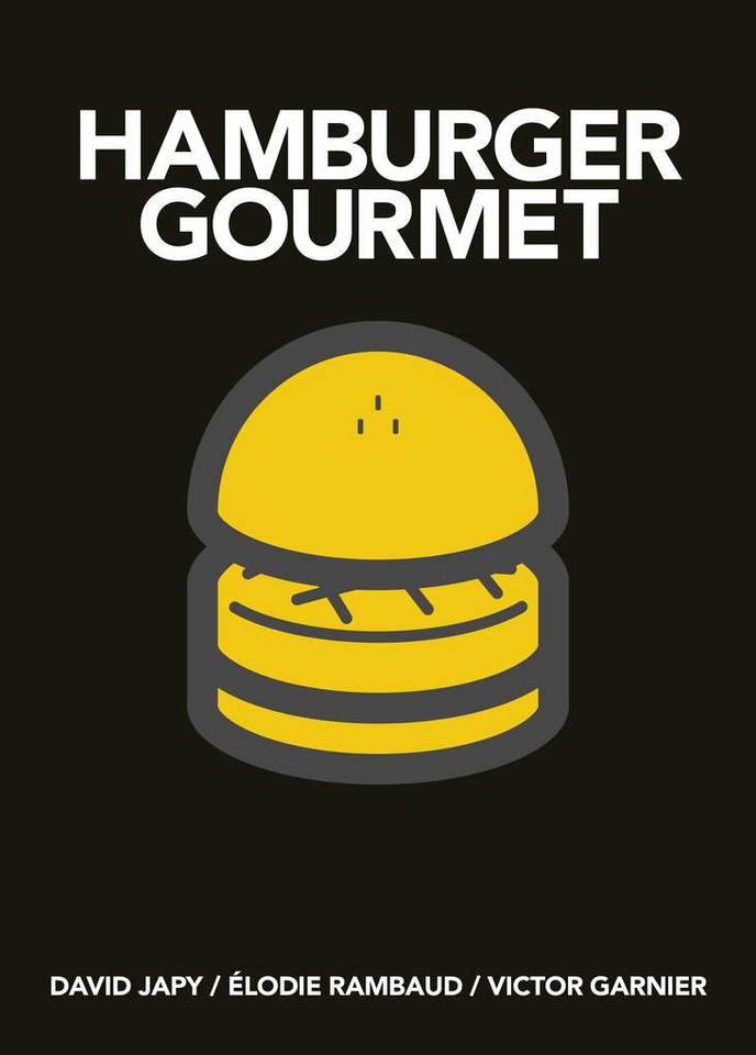 Hamburger Gourmet (mini) book cover by Victor Garnier, Elodie Rambaud, David Japy
