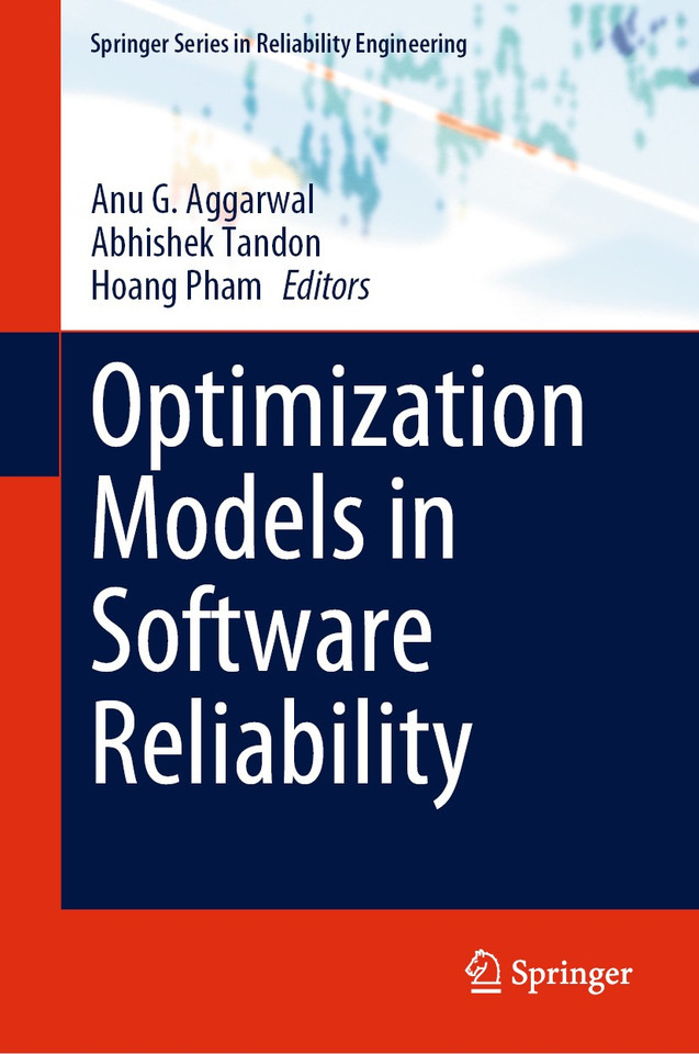 Optimization Models in Software Reliability (Springer Series in Reliability Engineering) book cover by 