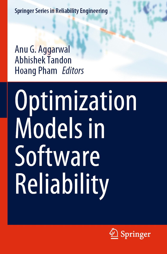Optimization Models in Software Reliability (Springer Series in Reliability Engineering) book cover by 