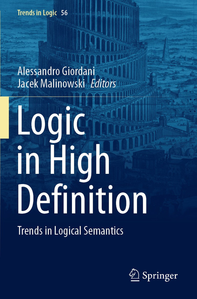 Logic in High Definition: Trends in Logical Semantics (Trends in Logic #56) book cover by 