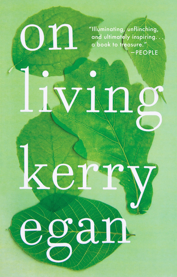 On Living book cover by Kerry Egan