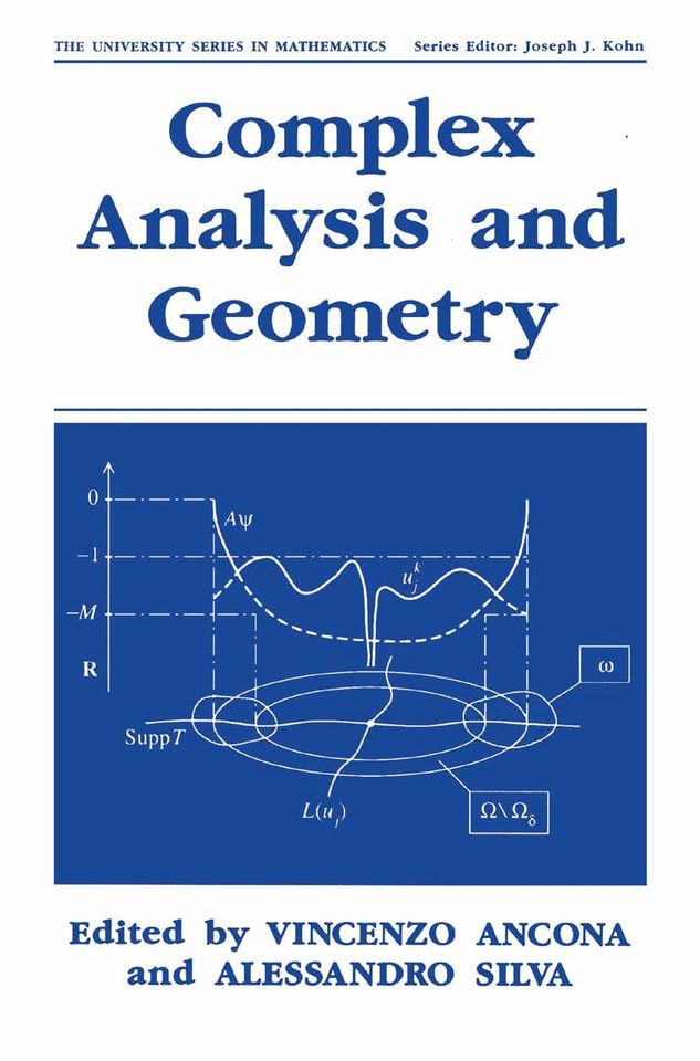 Complex Analysis and Geometry (University Series in Mathematics) book cover by 
