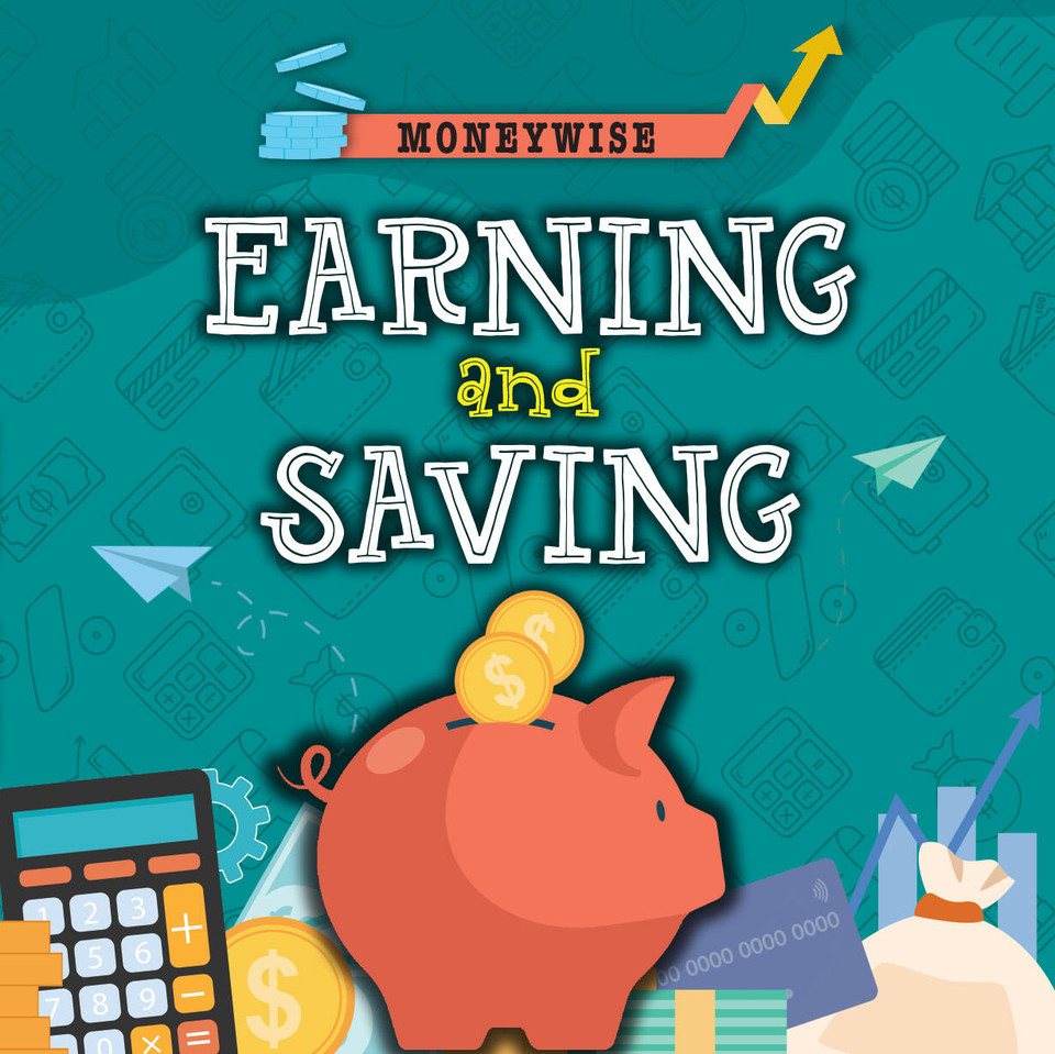 Earning and Saving book cover by Nancy Dickmann