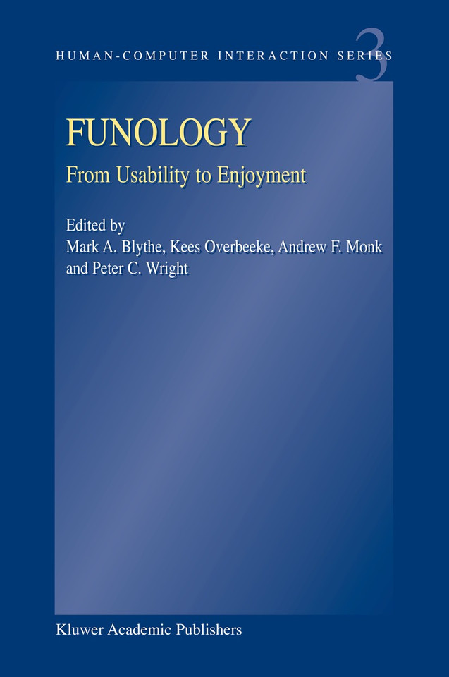 Funology: From Usability to Enjoyment (Human–Computer Interaction Series #3) book cover by 