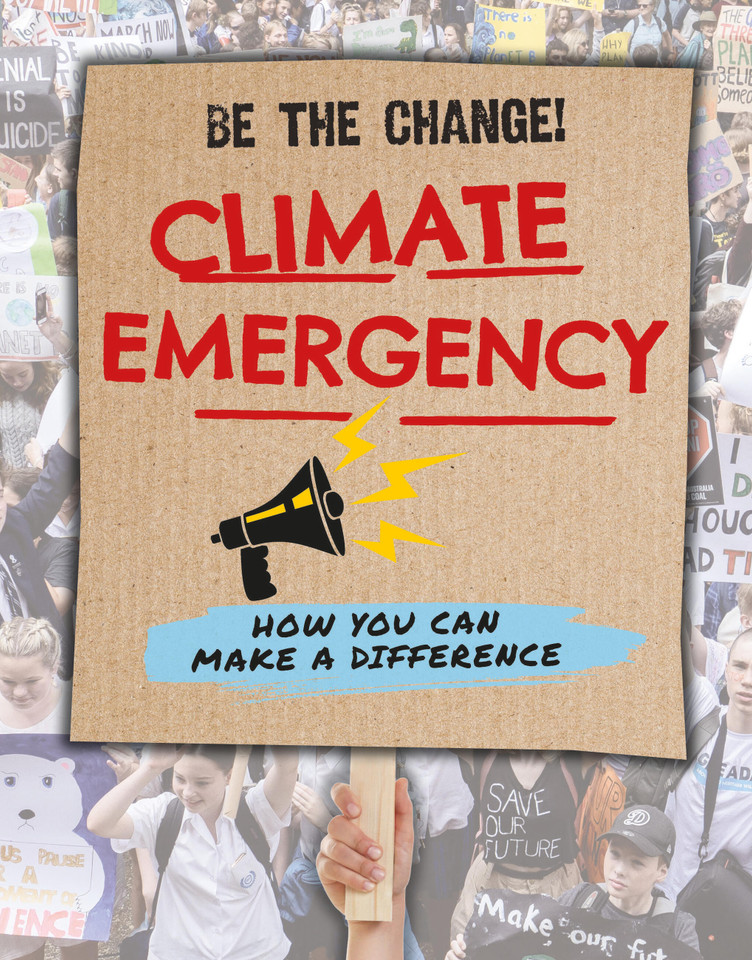 Climate Emergency book cover by Cynthia O'Brien
