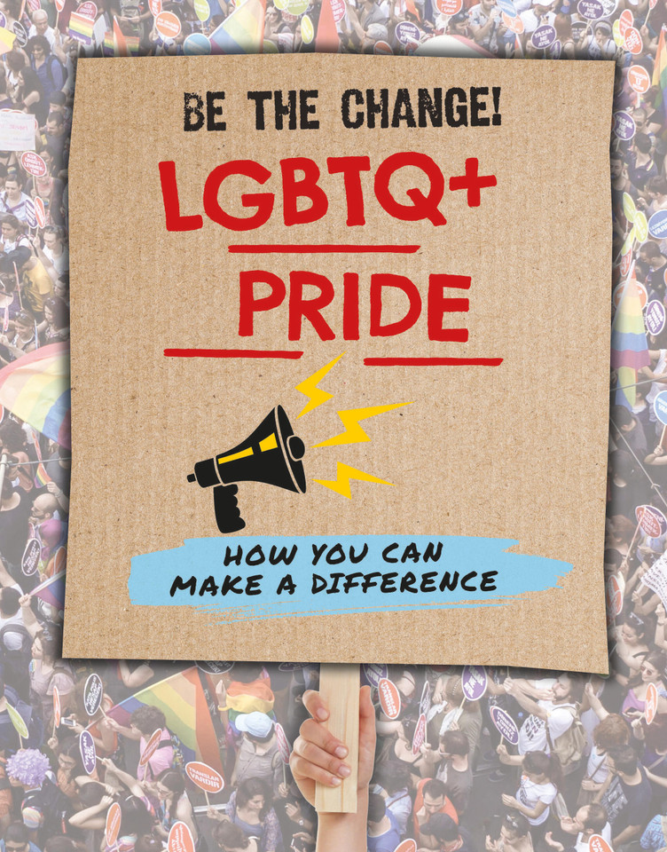 LGBTQ+ Pride book cover by Robert Anderson