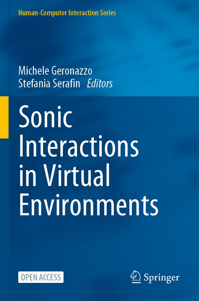 Sonic Interactions in Virtual Environments (Human–Computer Interaction Series) book cover by 