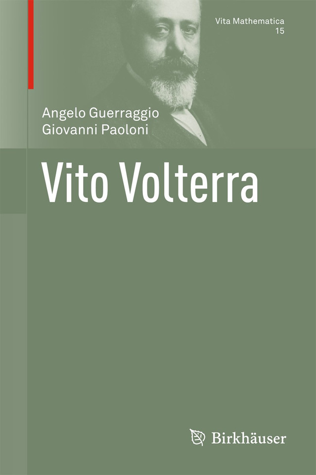 Vito Volterra (Vita Mathematica #15) book cover by Angelo Guerraggio, Giovanni Paoloni