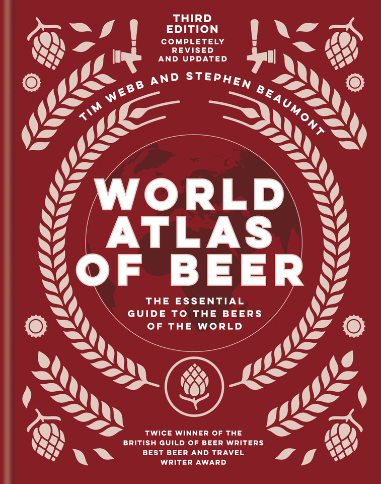 World Atlas of Beer: The Essential Guide to the Beers of the World book cover by Stephen Beaumont, Tim Webb