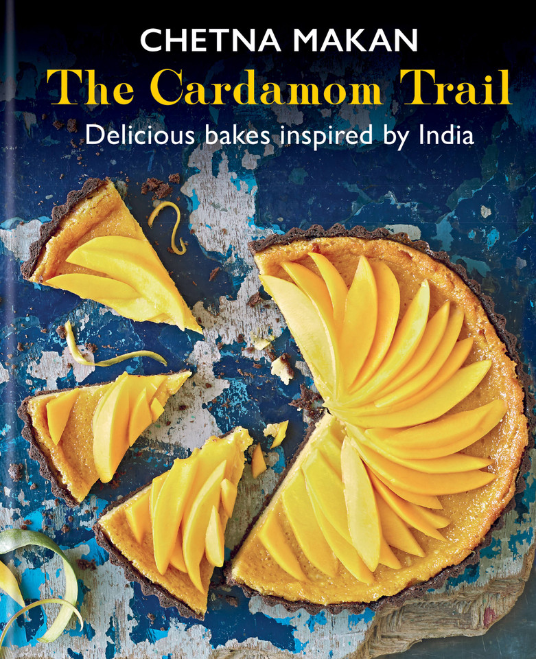The Cardamom Trail: Delicious bakes inspired by India book cover by Chetna Makan