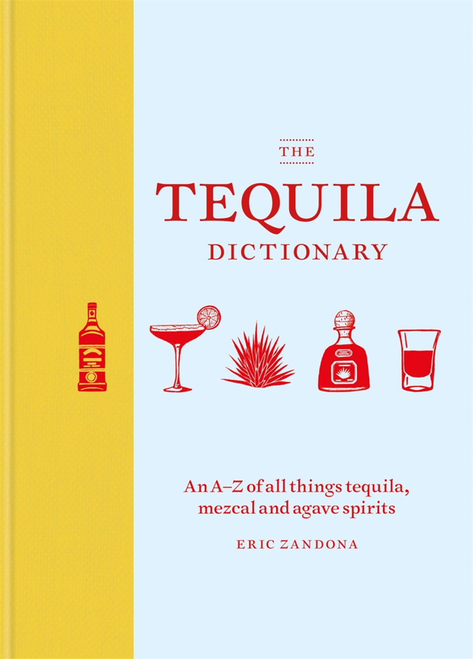 The Tequila Dictionary book cover by Eric Zandona
