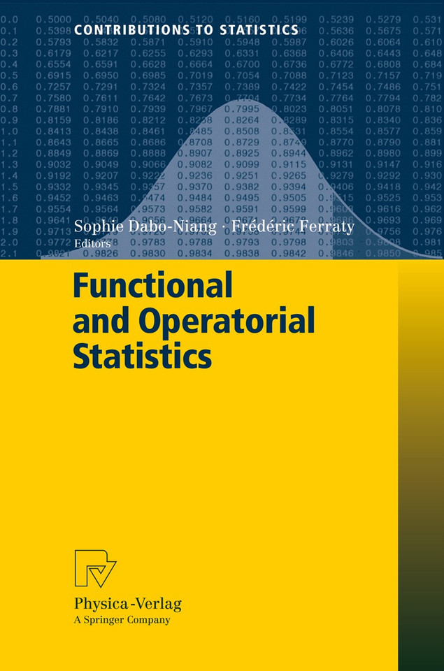 Functional and Operatorial Statistics (Contributions to Statistics) book cover by 