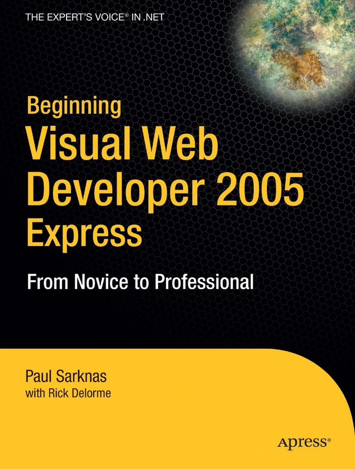 Beginning Visual Web Developer 2005 Express: From Novice to Professional book cover by Richard Delorme, Paul Sarknas