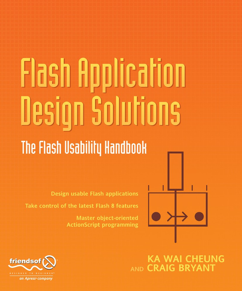 Flash Application Design Solutions: The Flash Usability Handbook book cover by Nick Cheung, Craig Bryant
