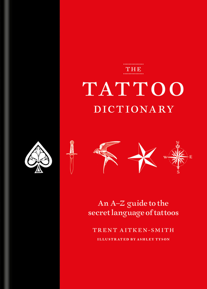 The Tattoo Dictionary book cover by Trent Aitken-Smith