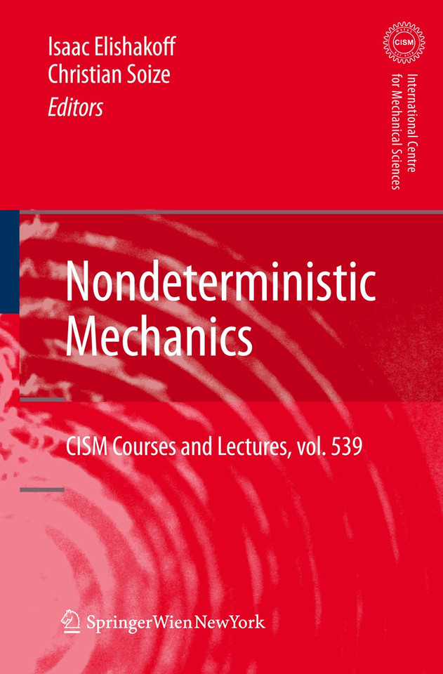 Nondeterministic Mechanics (CISM International Centre for Mechanical Sciences #539) book cover by 
