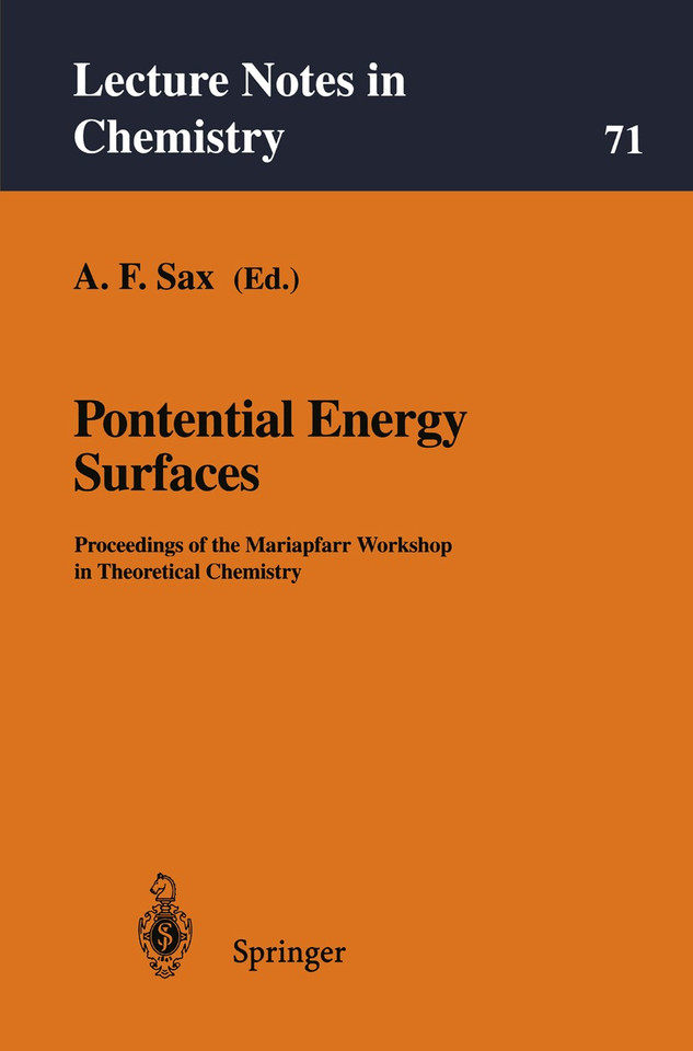 Potential Energy Surfaces: Proceedings of the Mariapfarr Workshop in Theoretical Chemistry (Lecture Notes in Chemistry #71) book cover by 