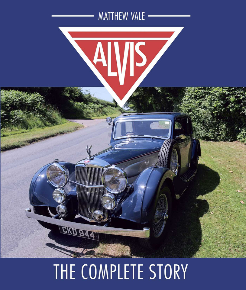 Alvis: The Complete Story book cover by Matthew Vale