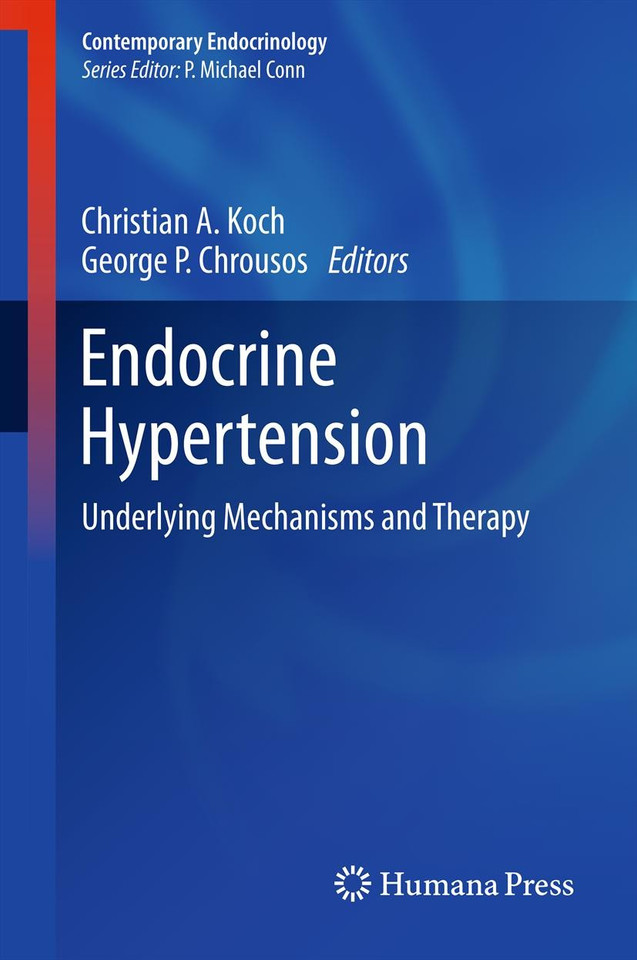 Endocrine Hypertension: Underlying Mechanisms and Therapy (Contemporary Endocrinology) book cover by 
