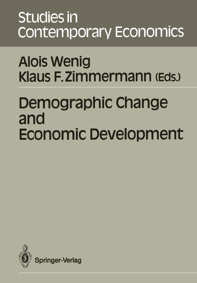 Demographic Change and Economic Development (Studies in Contemporary Economics) book cover by 