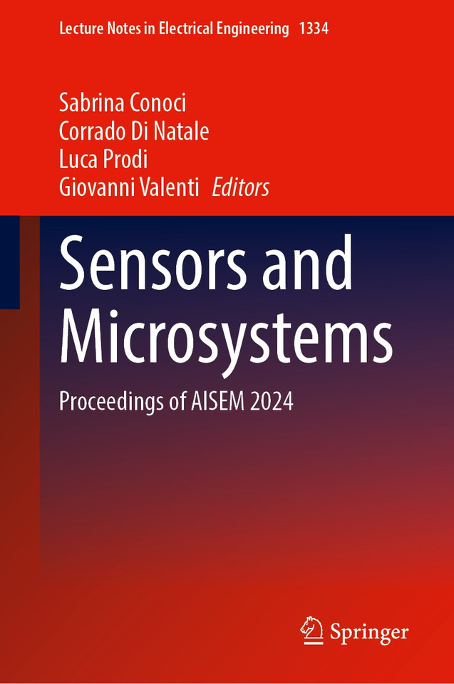 Sensors and Microsystems: Proceedings of AISEM 2024 (Lecture Notes in Electrical Engineering #1334) book cover by 