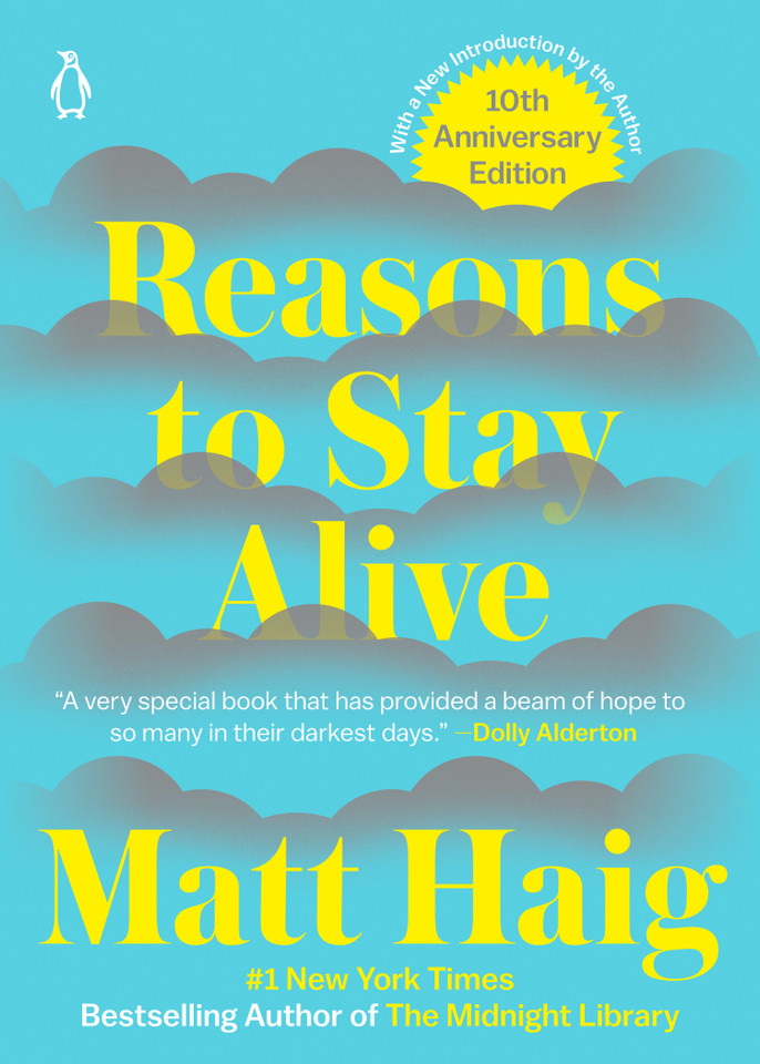 Reasons to Stay Alive book cover by Matt Haig