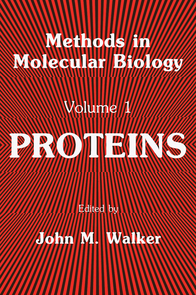 Proteins (Methods in Molecular Biology #1) book cover by 