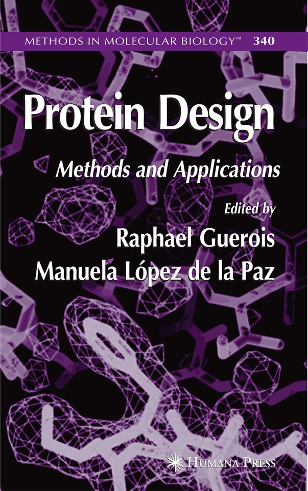 Protein Design (Methods in Molecular Biology #340) book cover by 