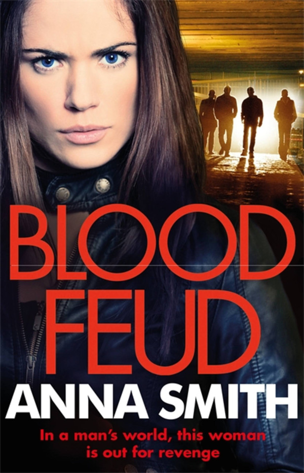 Blood Feud (Kerry Casey) book cover by Anna Smith