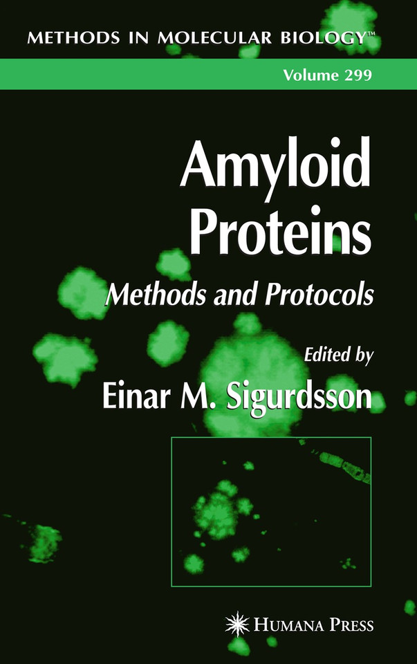 Amyloid Proteins (Methods in Molecular Biology #299) book cover by 
