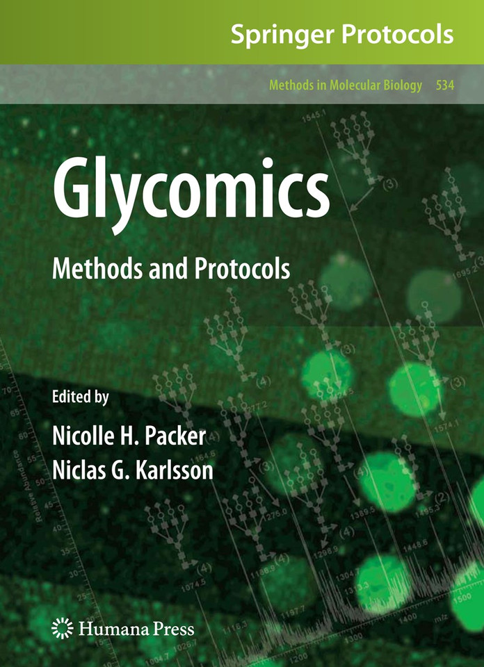 Glycomics: Methods and Protocols (Methods in Molecular Biology #534) book cover by 