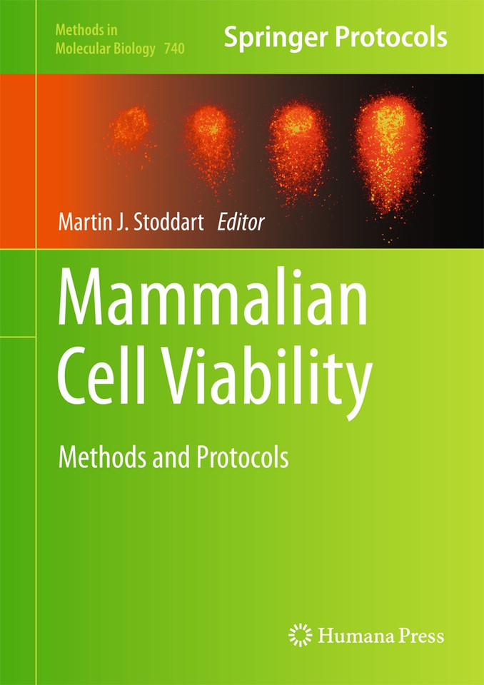 Mammalian Cell Viability: Methods and Protocols (Methods in Molecular Biology #740) book cover by 