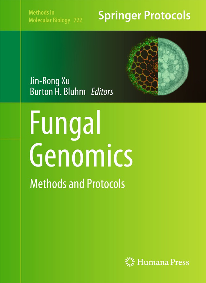 Fungal Genomics: Methods and Protocols (Methods in Molecular Biology #722) book cover by 