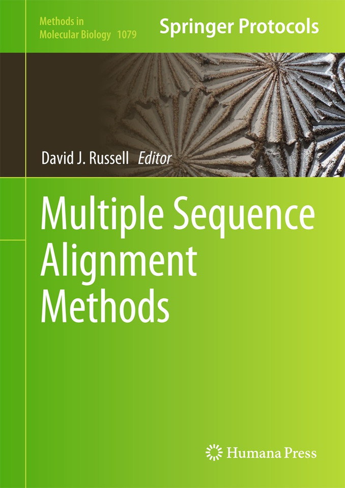 Multiple Sequence Alignment Methods (Methods in Molecular Biology #1079) book cover by 