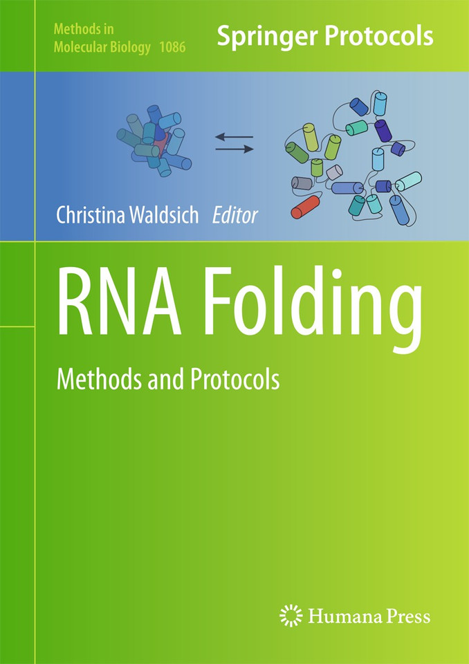 RNA Folding: Methods and Protocols (Methods in Molecular Biology #1086) book cover by 