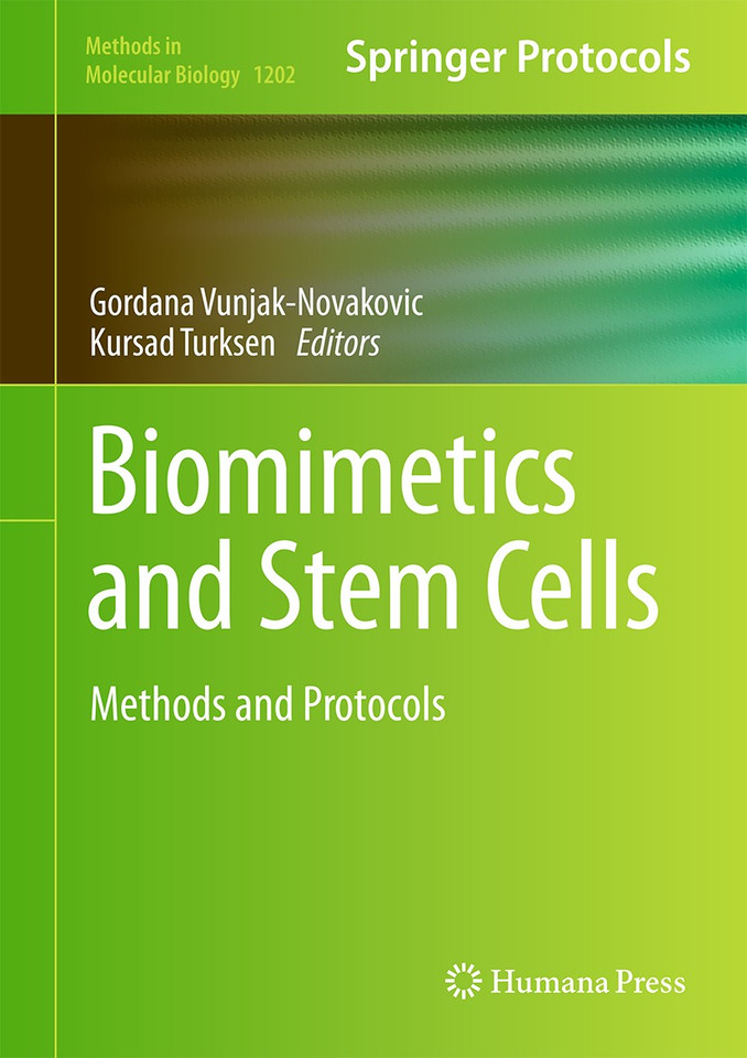 Biomimetics and Stem Cells: Methods and Protocols (Methods in Molecular Biology #1202) book cover by 