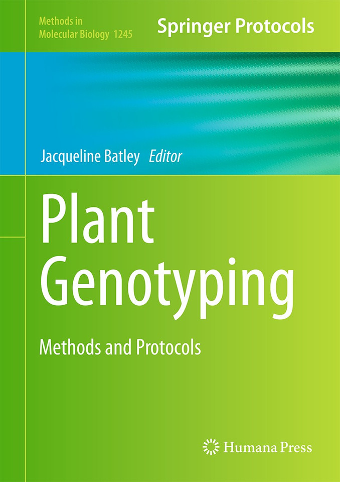 Plant Genotyping: Methods and Protocols (Methods in Molecular Biology #1245) book cover by 