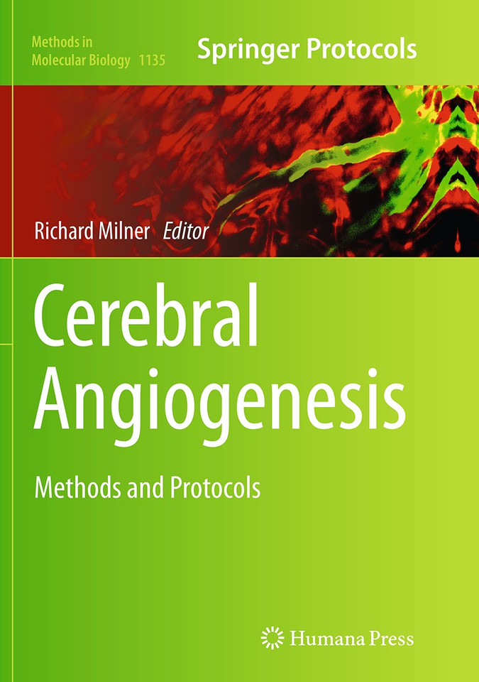 Cerebral Angiogenesis: Methods and Protocols (Methods in Molecular Biology #1135) book cover by 