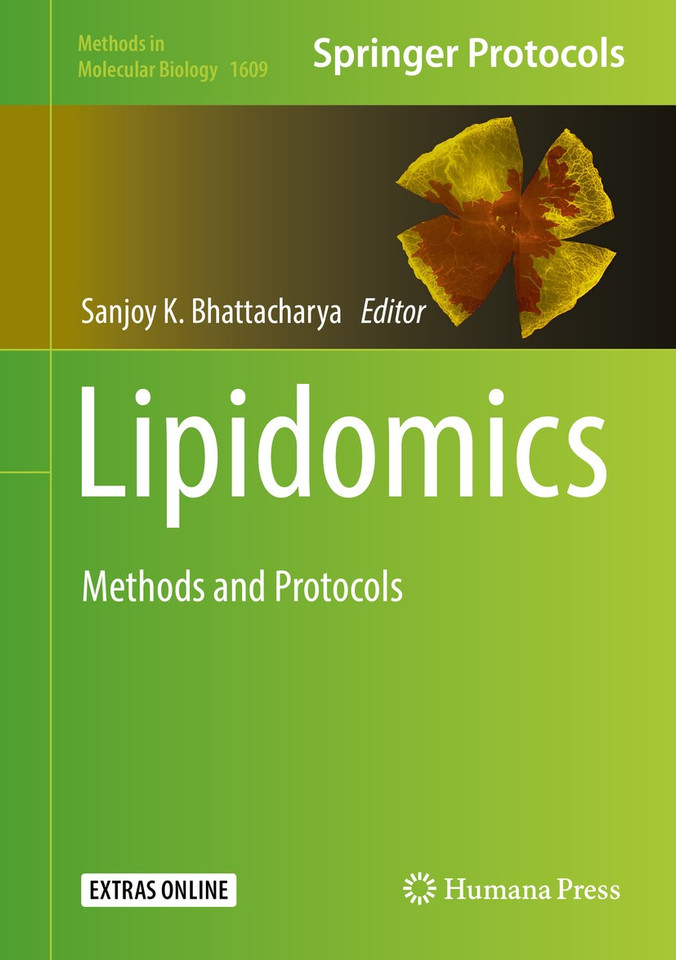 Lipidomics: Methods and Protocols (Methods in Molecular Biology #1609) book cover by 