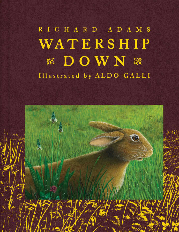 Watership Down (Scribner Classics) book cover by Richard Adams