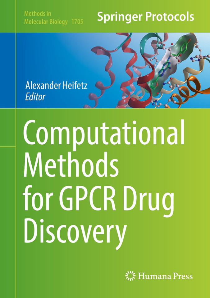 Computational Methods for GPCR Drug Discovery (Methods in Molecular Biology #1705) book cover by 