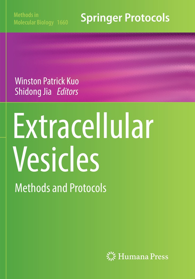 Extracellular Vesicles: Methods and Protocols (Methods in Molecular Biology #1660) book cover by 