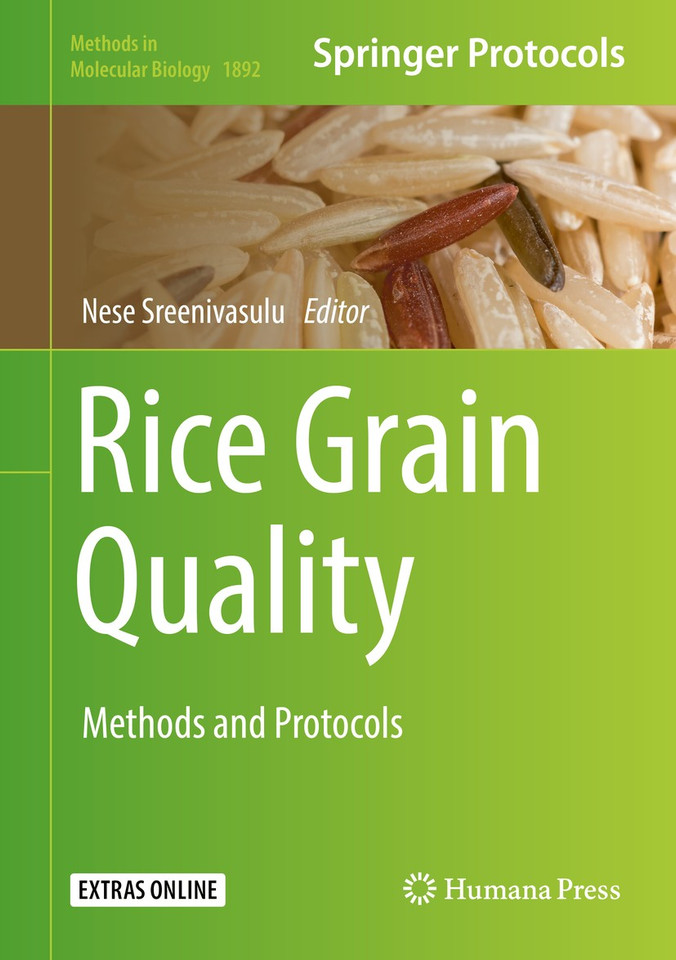 Rice Grain Quality: Methods and Protocols (Methods in Molecular Biology #1892) book cover by 