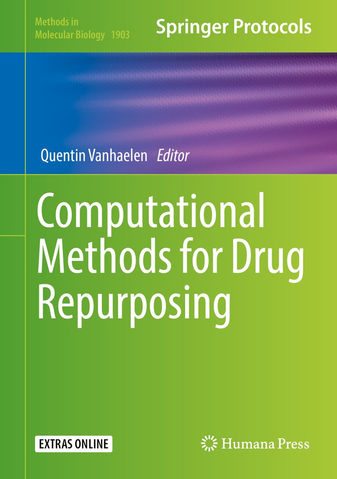 Computational Methods for Drug Repurposing (Methods in Molecular Biology #1903) book cover by 