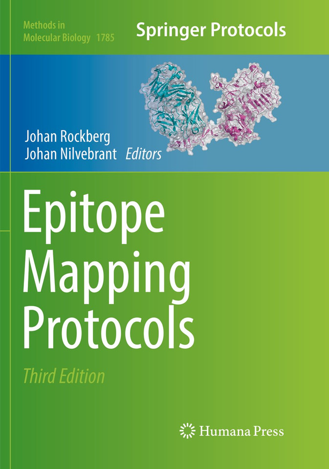 Epitope Mapping Protocols (Methods in Molecular Biology #1785) book cover by 