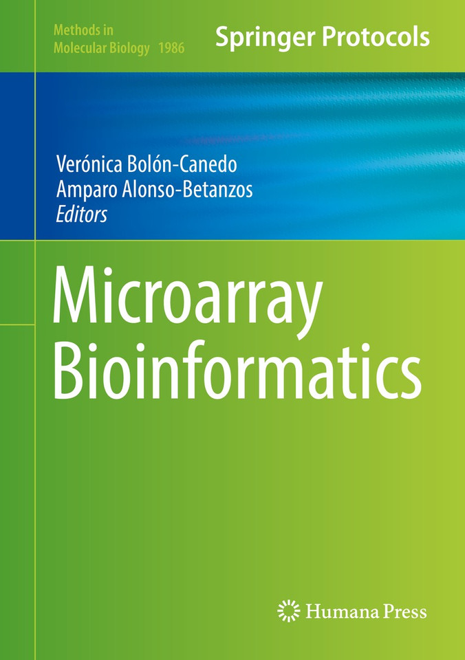 Microarray Bioinformatics (Methods in Molecular Biology #1986) book cover by 