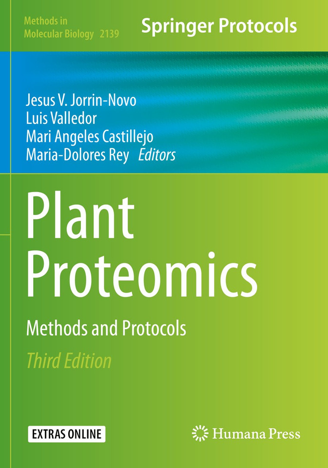 Plant Proteomics: Methods and Protocols (Methods in Molecular Biology #2139) book cover by 