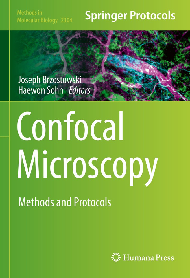 Confocal Microscopy: Methods and Protocols (Methods in Molecular Biology #2304) book cover by 