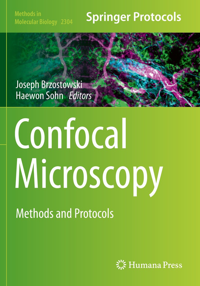Confocal Microscopy: Methods and Protocols (Methods in Molecular Biology #2304) book cover by 